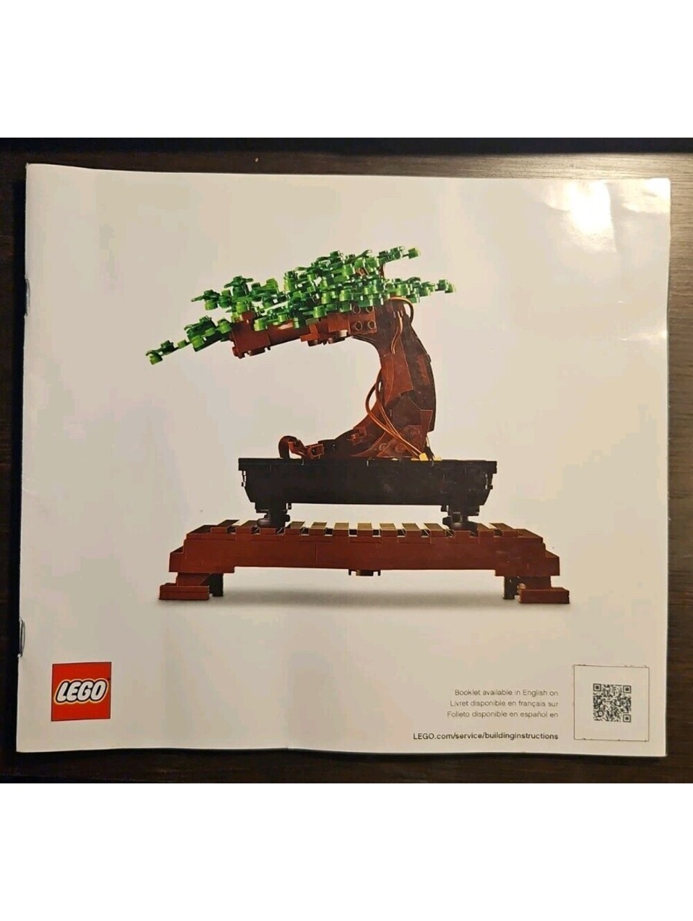 LEGO Creator Expert Botanical Collection Bonsai Tree 10281 Instruction Manual